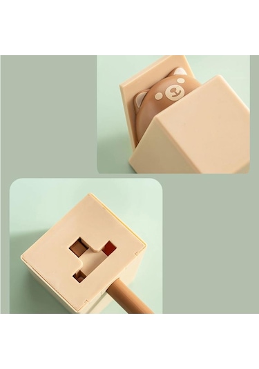 Küçük Kahverengi Ayı Karikatür Kedi Kanca Kendinden Yapışkanlı Yurt Yatak Odası Kapısı Anahtar Şemsiye Çok Amaçlı Düzen. 57000294 Küçük Kahverengi Ayı