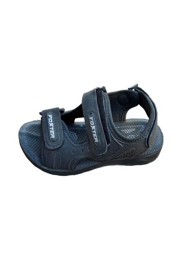 Foxter Cirtli Sandalet 36-39 Siyah