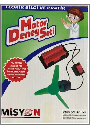 Misyon Motor Deney Seti Kutulu