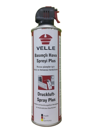 Velle Basınçlı Hava Spreyi Plus - 500 ML