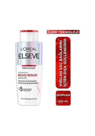 L'Oreal Paris Elseve Bond Repair Şampuan 200 ML