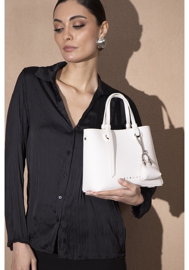 Sisley Kadın El Çantası Sly 149 Beyaz