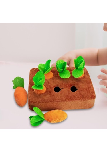 Suntek Oyunu Gelişimsel Eğitsel Çekme Motor 6-adet-havuç