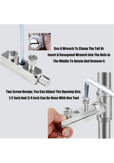 Tongxida Bosphorusboutique Vida Kırık Musluk Çıkarıcı, 1set Db, Çok Renkli Çok Renkli