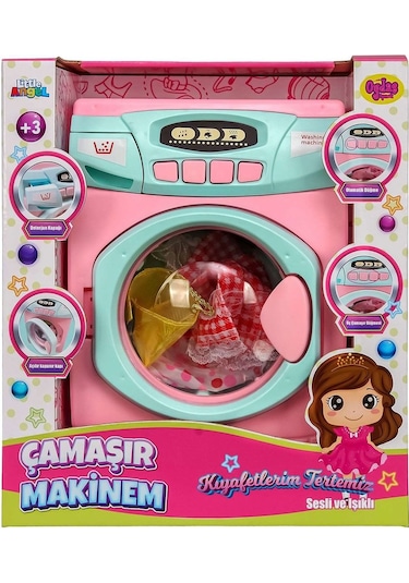 Pilli Büyük Boy Çamaşır Makinesi  02608