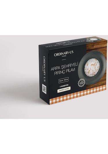 Ordinary-Us Arpa Şehriyeli Pirinç Pilavı 150 G 1 Porsiyon