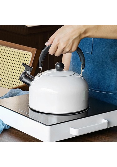 3l Boynuzlu Su Isıtıcısı, Espresso Makinesi, Kamp Su Isıtıcısı, Fısıltılı Su Isıtıcısı, Elektrikli Su Isıtıcısı, Kaynar Çaydanlık Beyaz Diğer