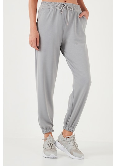 Lela Streç Regular Fit Oysho Kumaş Bayan Eşofman Altı 5865798O Gri Lela Streç Regular Fit Oysho Kumaş Bayan Eşofman Altı 5865798O Gri