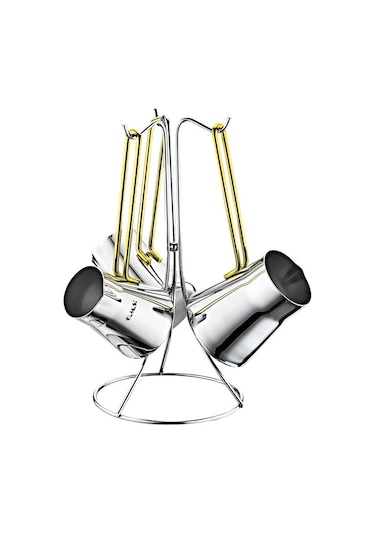 Oms 7034-Gold Cezve Seti