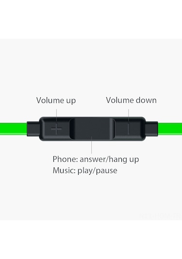 Suofeng Razer Hammerhead Pro V2 Kulak İçi Oyun Kulaklığı: Kablolu, Mikrofonlu, Gürültü Azaltma, Derin Bas, 3 Tuş Kontrol, 3.5mm Bağlantı