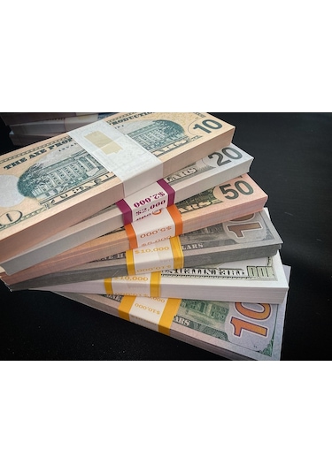 Aykar 18 Deste Karışık Euro - Dolar Ve Tl Geçersiz Paralar