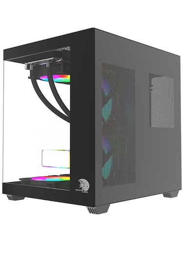 Gameline Hıper V1 3x Rgb Fanlı Usb 3.0 Gaming Bilgisayar Kasası Siyah