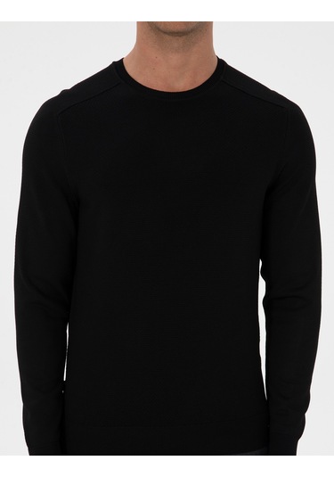 Pierre Cardin Erkek Siyah Kazak /triko 50315763-vr046 Siyah