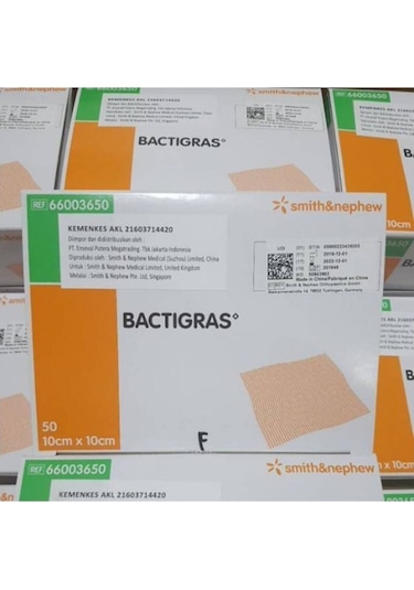 Smith & Nephew Bactigras 10X10 1 Paket=10Adet Bct-10X10