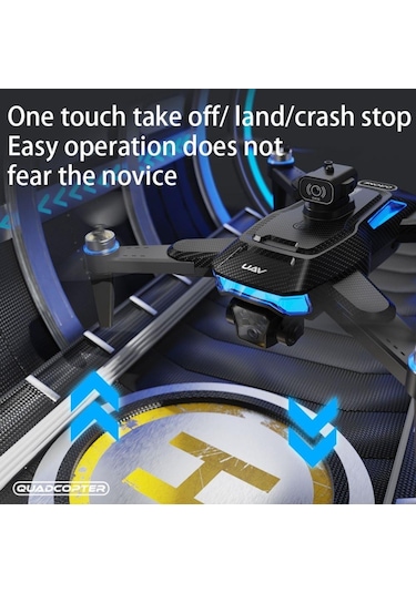 Akıllı 8k Çift Kameralı Katlanabilir Drone, Gps Destekli, Yüksek Hızlı Ve Profesyonel Drone-1449