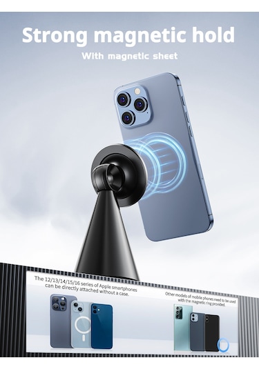 Ven-dens Vd-hd056 Manyetik Premium Telefon Tutucu 360