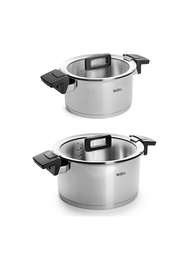 Woll Concept D-WOLLNCSET002 Çelik Tencere Seti 10 Parça