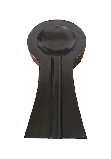 Troya Mermer Kirli Kaşıklık Büyük Siyah