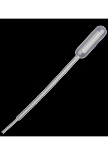 Suntek 50 Adet 1ml Transfer Mezun Pipetler Mezun 0.5ml Plastik