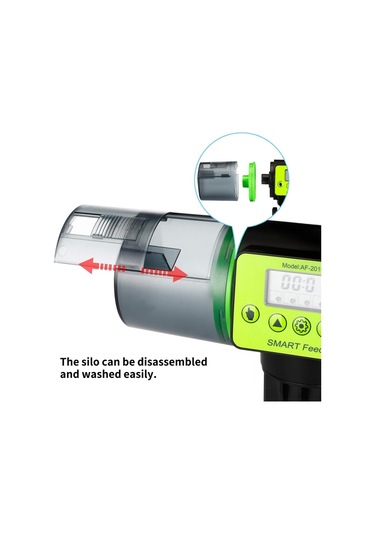 Sones Aquablue Balık Tankı Akıllı Zamanlama Otomatik Besleyici Akvaryum Japon Bal Büyük Kapasiteli Balık Yemleme Makinesi 56215178