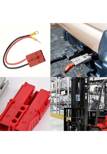 Dashanshop 2 Adet Kırmızı Gri Hızlı Bağlantılı Uzatma Kablolu Araç Şarj İstasyonu