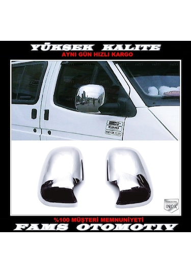 Ford Transit Krom Ayna Kapağı 2 Prç. 1991-2000 P. Çelik