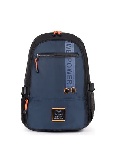 Şık Ve Dayanıklı: Wepower Askeri Tarz Sırt Çantası 13 Ve 14 İnç Pc Uyumlu - Lacivert Lacivert