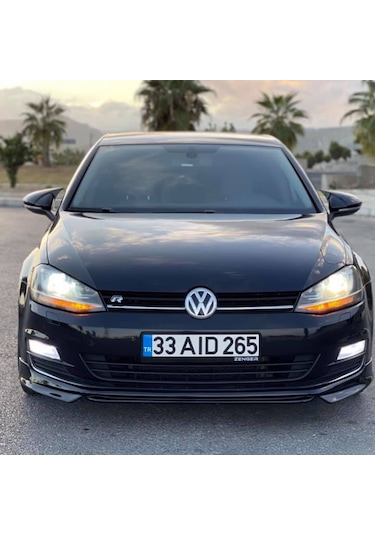 Golf 7 7.5 Batman Yarasa Ayna Kapağı Piano Black Abs Plastik