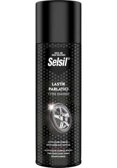 Selsil Lastik Parlatıcı Sprey 500 ML