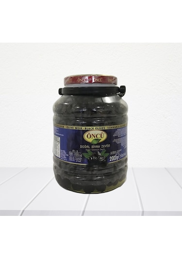 Öncü 2 KG Siyah Yağlı Zeytin M-S(261-320)