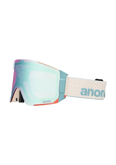 Anon Burton Sync Goggles + Lens + Mfi Face Mask Unisex Mavi Goggle 4480 Mavi