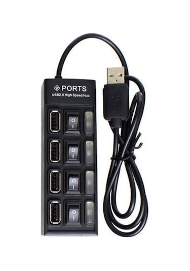 4 Port Usb 2.0 Hub Çoklayıcı Çoğaltıcı Çoklama Switch Splitter (325502601)