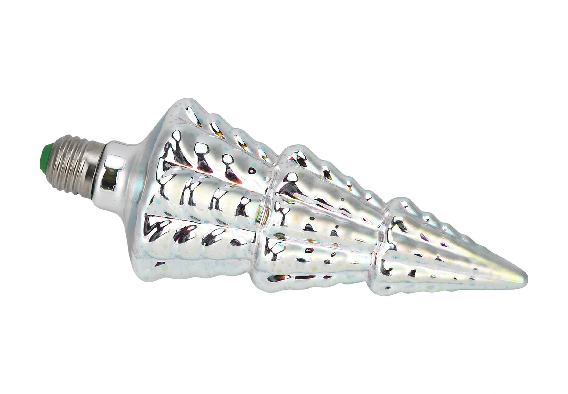 Youtek E27 6w Led Aydınlatma, Noel Ağacı Şekli, 3d Atışık Desenli, 85-265v, 2200k Sıcak Beyaz, Ev/bar Dekorasyonu Işık Lambası Diğer