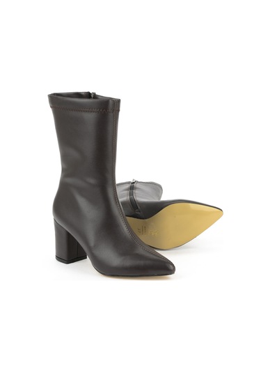 Ziya, Kadın Topuklu Bot 1531044z4006 Kahve 1531044z4006 300 Kahve