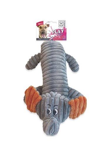 M-pets Bobby Peluş Fil Köpek Oyuncağı Gri 32x17x9 Cm 244-50029.01