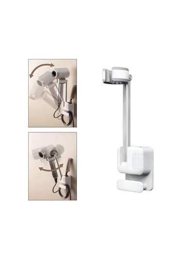 Suntek Saç Kurutma Makinesi Askısı, Tutucu, Hayır, Sabit,