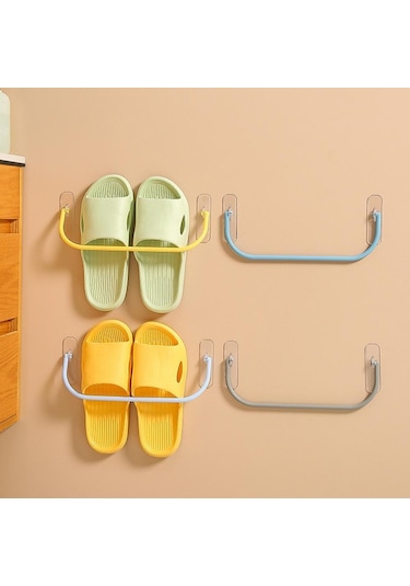 Sarı Çok Fonksiyonlu Kendinden Yapışkanlı Duvara Monte Depolama Rafları Mutfak Eşyalar Havluları Oturma Çok Amaçlı Düzen. 56711668 Sarı