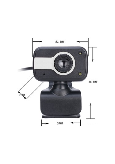 Shineyee Usb 2.0 Hd Webcam, Dahili Mikrofonlu, Pc/laptop Uyumlu, Video Konferans/online Ders İçin, Kolay Kurulum Kamera Altın