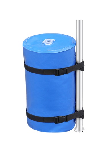 Yifomall Pvc Kumaşlı 20l Mavi Çadır Sabitleme Sandalyesi - Rüzgar Direnci İçin Su/demir Dolgulu Sandık Mavi