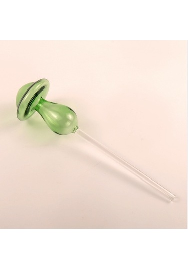 Sones Mantar Şekli Ev Bitkileri Çiçekler Su Besleyici Otomatik Kendiliğinden Sulama Şeffaf Cam Cihazlar Yeşil