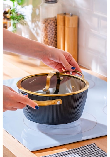 Ultimate Pro 5 Parça Tencere Seti - Siyah