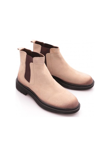 Dgn 2001 Erkek Chelsea Bot Bej Süet