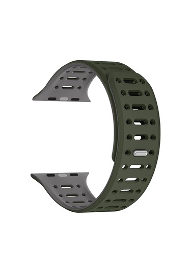Watch 10 46mm Redclick Krd-124 Silikon Kordon Terletmeyen Delikli Strap Kayış
