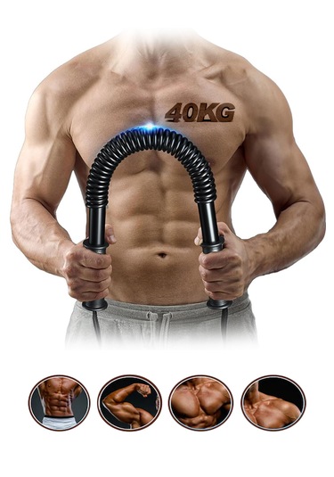 Spor Byfit Yüksek Direnç Seviyeli Bük Bük Egzersiz Aleti Siyah