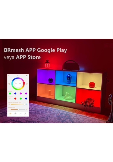 Akıllı Smart Spot Led Lamba, Beyaz-Gün ışığı ve Çok renkli. (68-85) MM