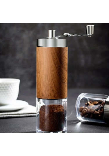 Kahve Çekirdeği Değirmeni Taşınabilir Ahşap Tahıl Paslanmaz