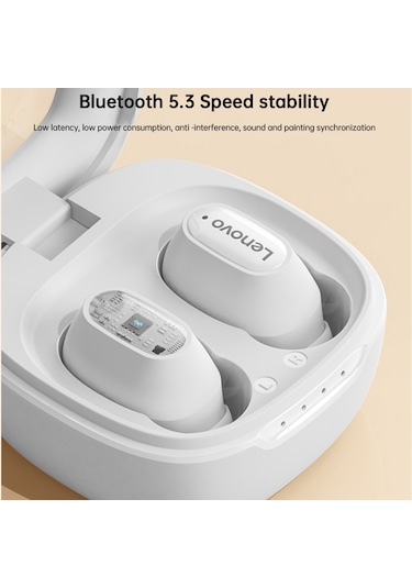 Lenovo XT62 Kulaklık Bluetooth 5.3 Kablosuz Kulak içi Kulaklık HD
