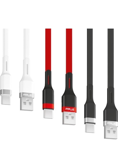 Fitplus Premium Ps-303 Type-C Data/Şarj Kablosu 2.4A 1Mt (521341801)
