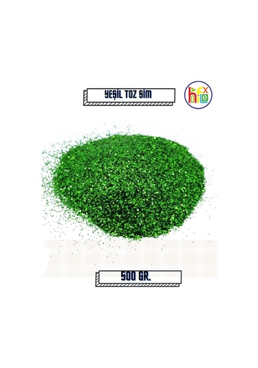 Toz Sim Yeşil Renk 500 Gr
