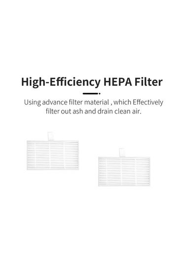 Leasetake Dreame Mova E10/ E20 Plus Elektrikli Süpürge Aksesuarları İçin Yedek Parça Ana Yan Fırça Hepa Filtre Paspas Pedi